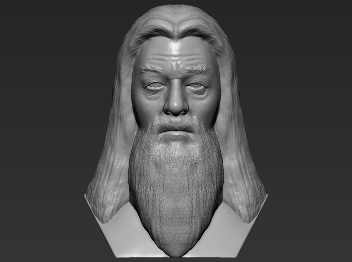 Albus Dumbledore from Harry Potter bust 3d printed