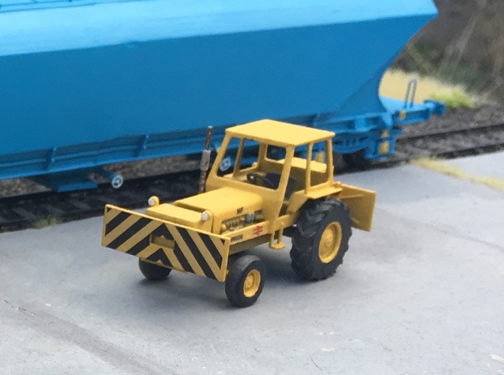 4mm British Rail Shunting Tractor 3d printed 