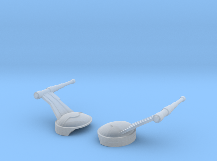 2500 Phaser Cannons for your Galaxy Class 3d printed