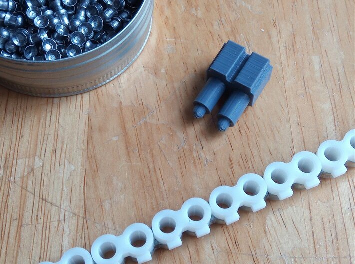2-Rounds MCX MPX Pellets Seating Tool 3d printed 
