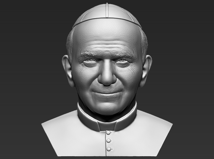 Pope John Paul II 3d printed