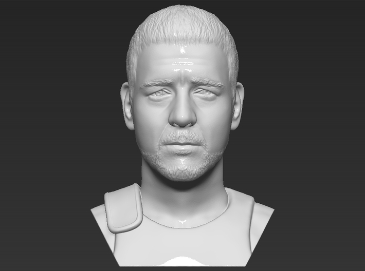 Gladiator Russell Crowe bust 3d printed