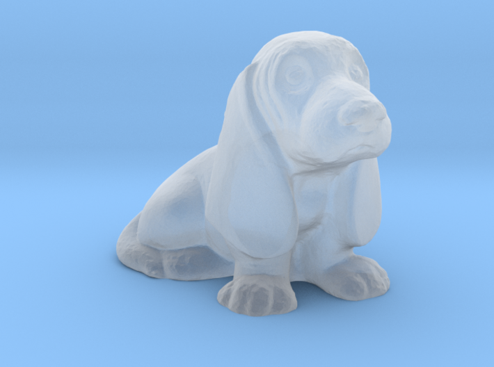 O Scale Basset Hound 3d printed This is a render not a picture