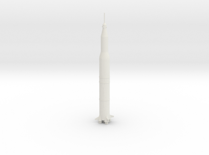 1/537 NASA Saturn 5 Rocket 3d printed
