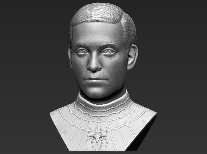 Spider-Man Tobey Maguire bust 3d printed 