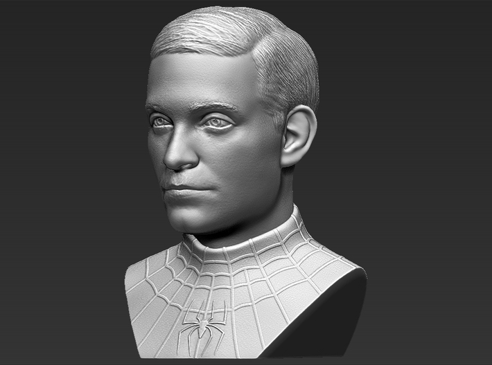 Spider-Man Tobey Maguire bust 3d printed 