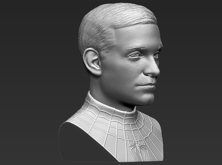 Spider-Man Tobey Maguire bust 3d printed 