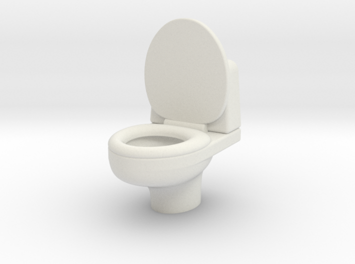 toilet 43 3d printed