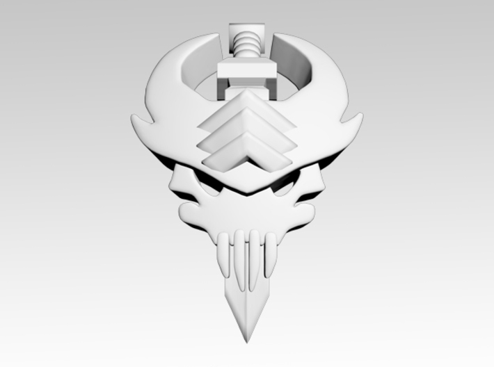 Alien Skull Shoulder Icons x50 3d printed Product is sold unpainted.