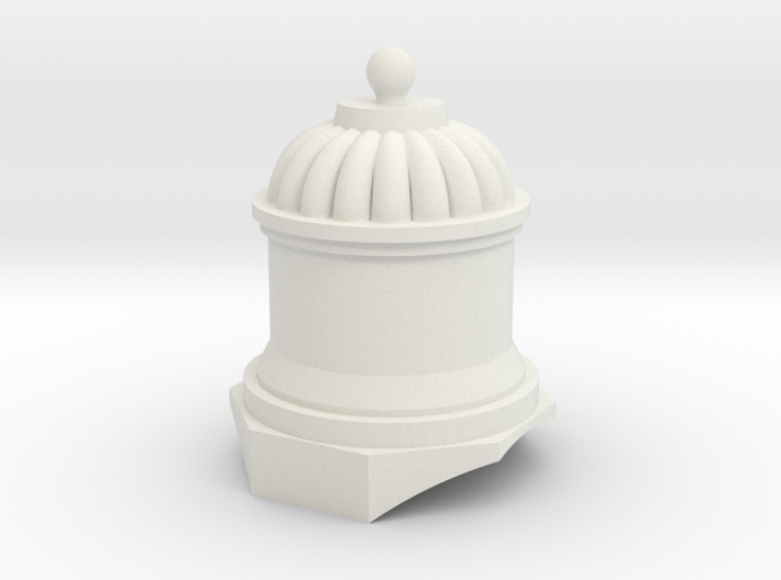 Rogers American Type 4-4-0 Locomotive Dome (HO) 3d printed