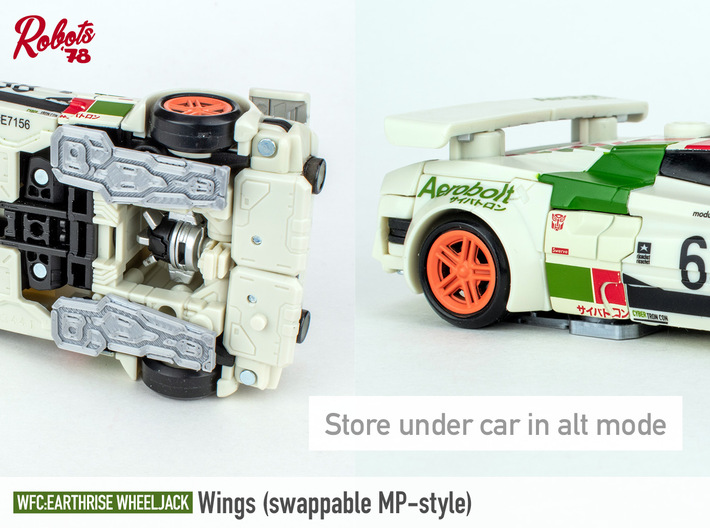 [MP-Style] ER Wheeljack Wings 3d printed 