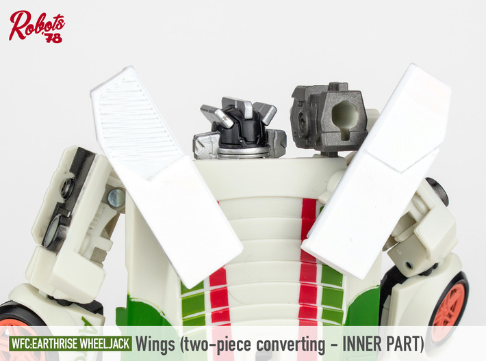[Converting 2PC] ER Wheeljack Wings - Inner 3d printed 