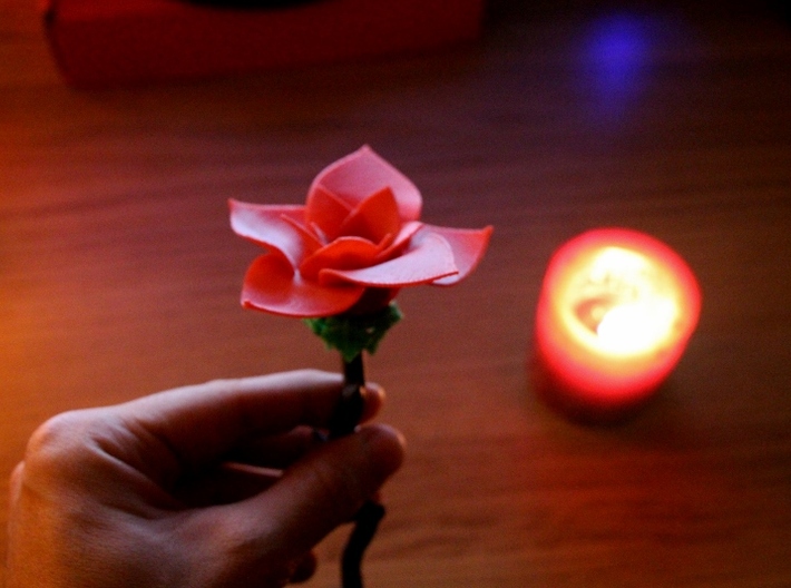 Beautiful Rose Light 3d printed