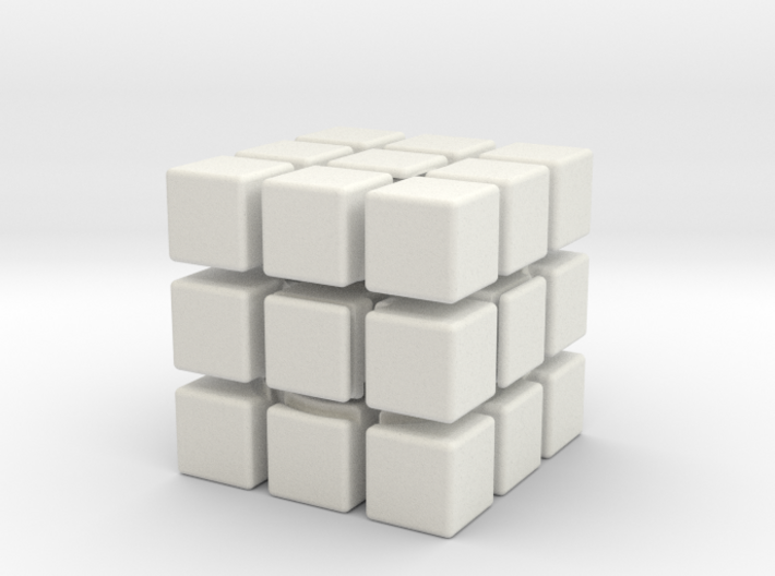 Full Turn Cube 3d printed 