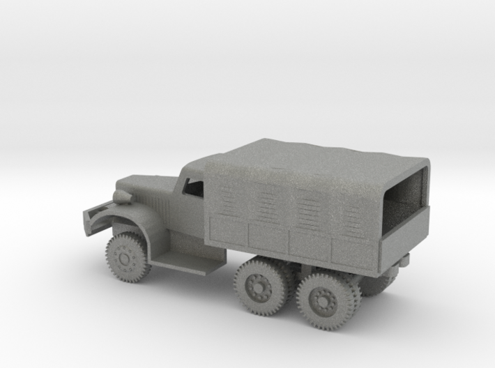 1/72 Scale Diamond T Cargo Truck with cover 3d printed