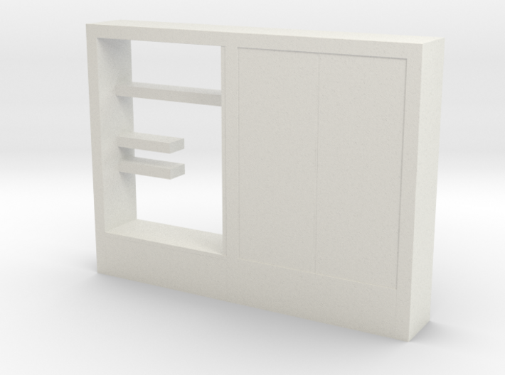 Modern Miniature 1:24 Hallway Furniture 3d printed