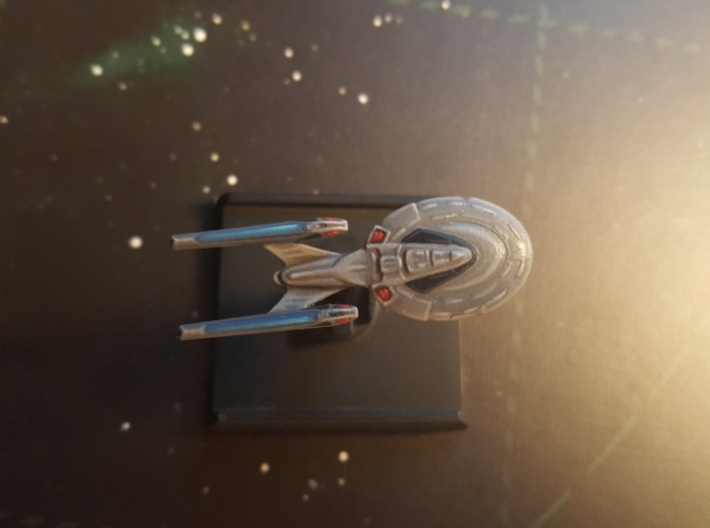 Sovereign Class 1/15000 x2 3d printed Smooth Fine Detail Plastic. Panited by jg96