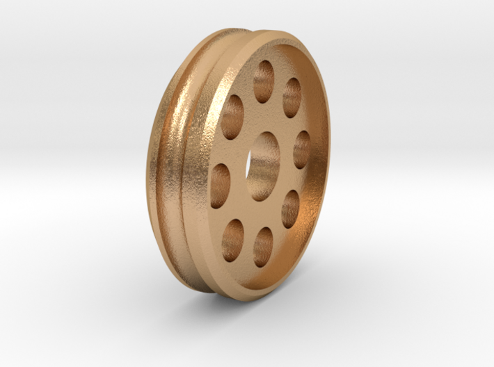 Auldey Race-tin Drag Front Wheel - 2mm Axle 3d printed