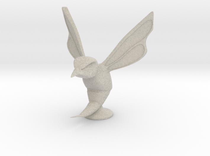 Hornet Hood Ornament 3d printed