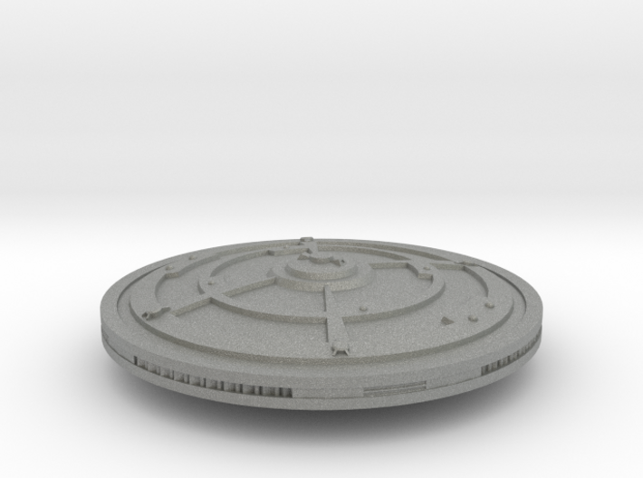 3788 Scale Sigvirion New Heavy Cruiser MGL 3d printed