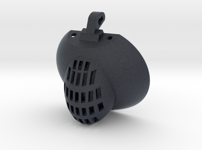 P11 &quot;CAGED&quot; (FRONT piece) by Heart-ON Chastity 3d printed