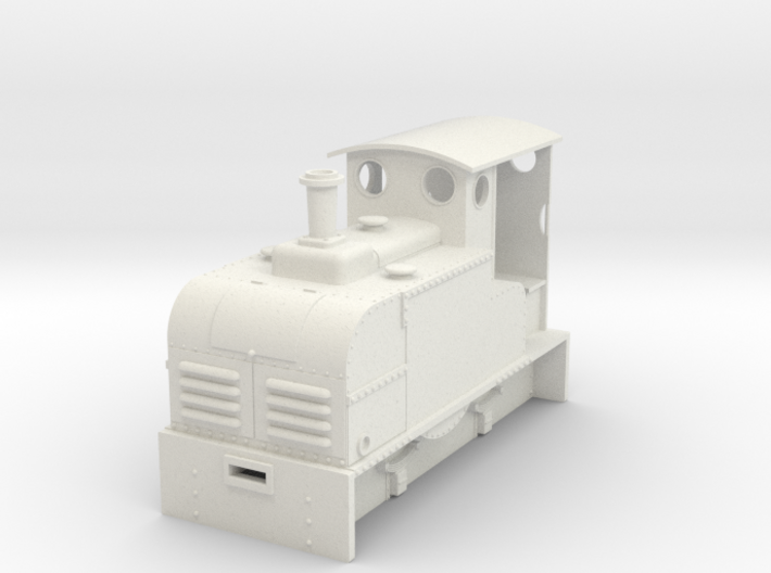 On18/O9 Ruston Proctor Oil loco 3d printed