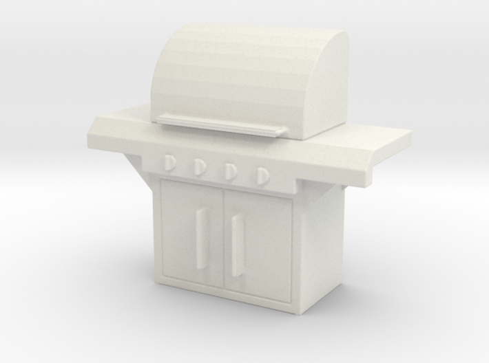 Barbecue BBQ Grill 1/35 3d printed