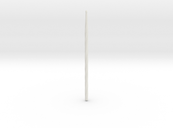 Candy-Cane Drumstick (5A, acorn-tip) 3d printed