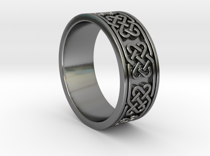 Celtic Ring 3d printed