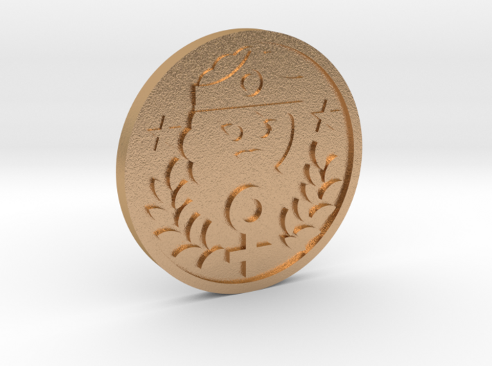 The Empress Coin 3d printed