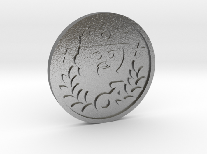 The Emperor Coin 3d printed