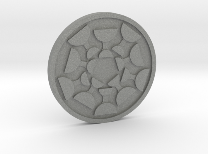 Ten of Cups Coin 3d printed