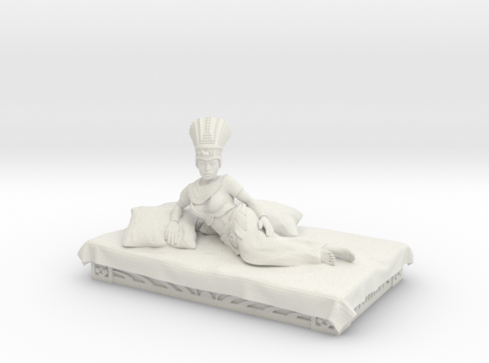 28mm Cleopatra on bed 3d printed