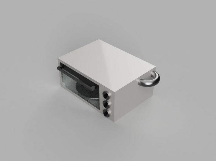 Kitchen Keychain Toaster Oven 3d printed 