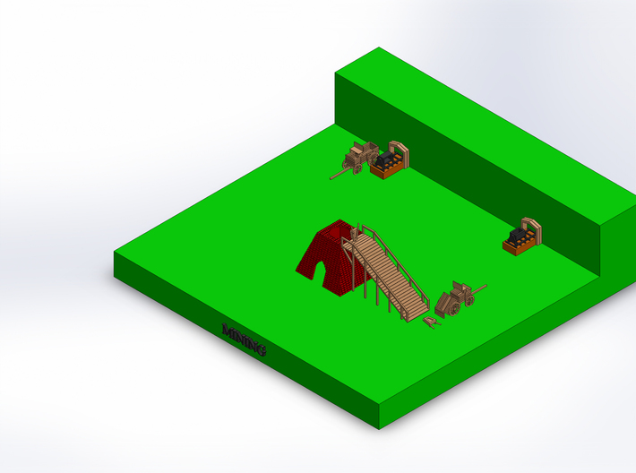 BLAST FURNACE PLATFORM 3d printed 