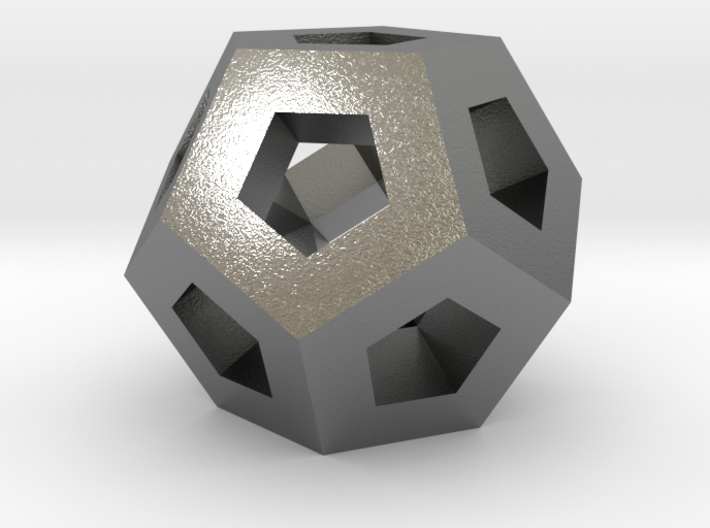 Lawal gmtrx v1 skeletal dodecahedron 3d printed