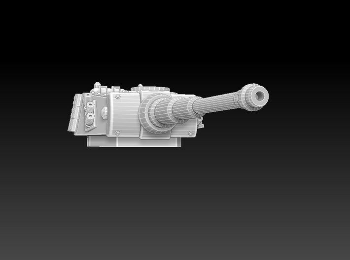 Vehicle Series: Tiger Tank Turret 3d printed 