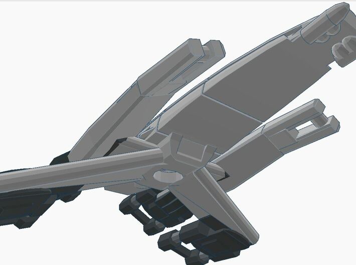 Nomad-D SR1 SDF Wing (6) 3d printed SDF detail render