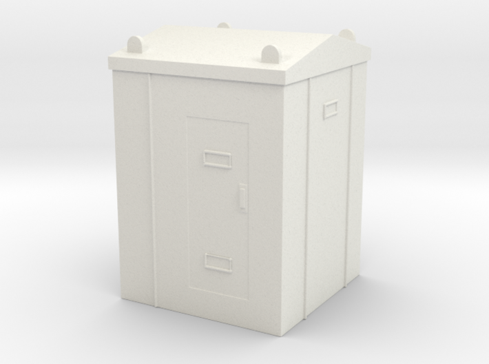 Railway Relay Cabinet 1/35 3d printed