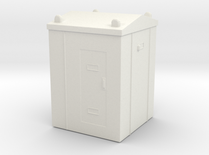 Railway Relay Cabinet 1/120 3d printed