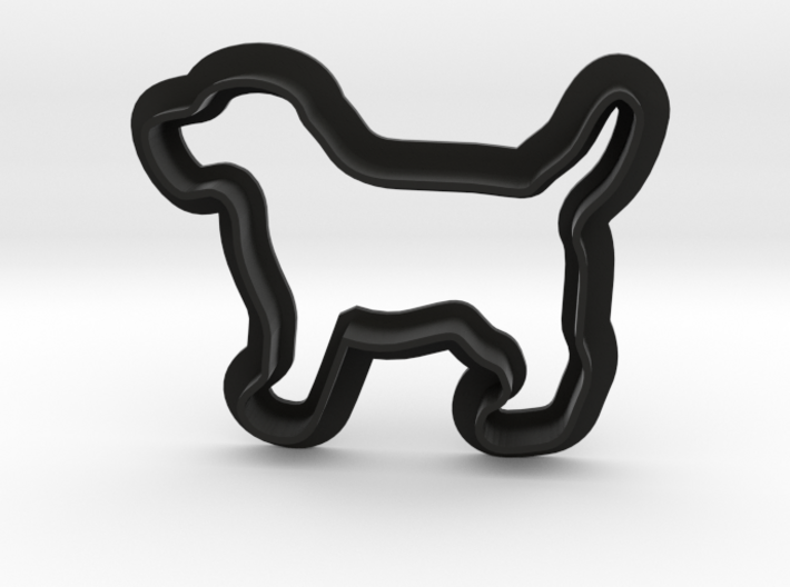 Dog Cookie Cutter 3d printed