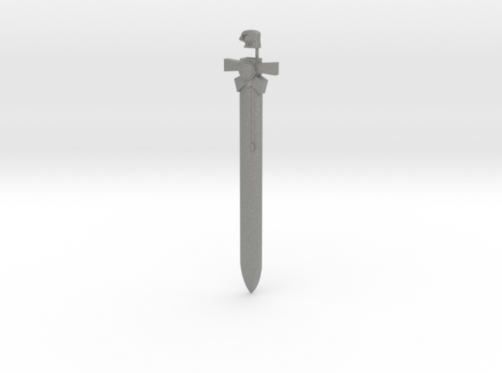 PRHI Large Powered Sword- Blade and Pommel 3d printed