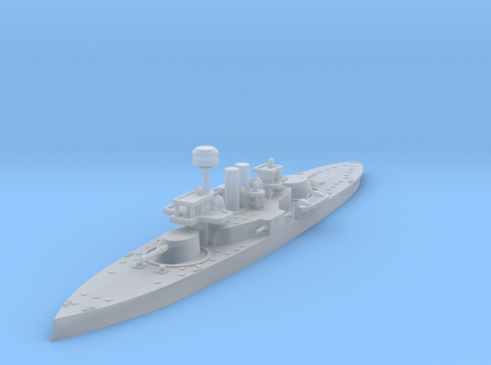1/1250 HSwMS Oden (1897) 3d printed 