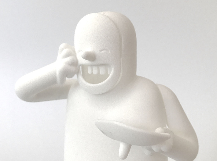 Put On a Happy Face 3d printed 