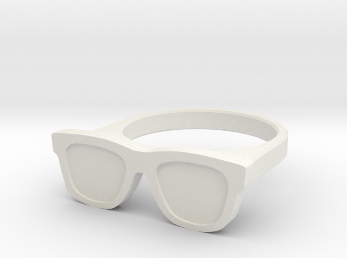 Glasses Ring 3d printed
