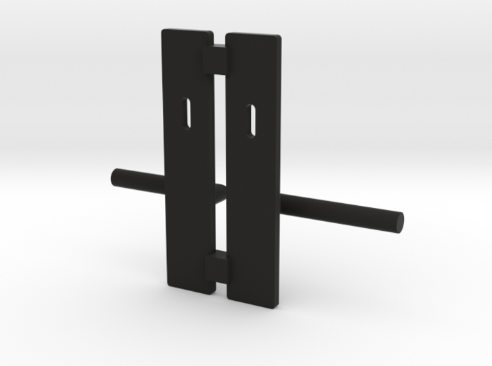 Contemporary door handle in 1:12 and 1:24 3d printed