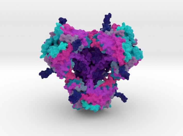 Granulovirus Occlusion Body 3d printed