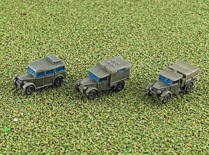 British Humber FWD 8cwt Heavy Utility Cars 1/285 3d printed