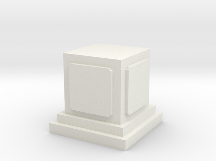 Pedestal for miniatures 1 3d printed