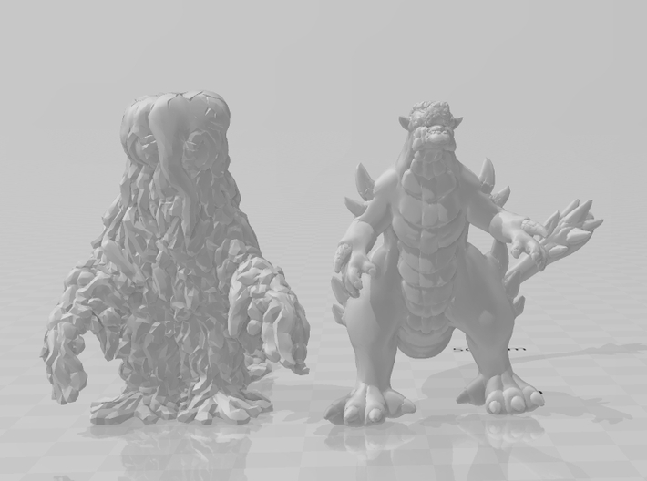 Hedorah kaiju monster 57mm miniature game fantasy  3d printed 